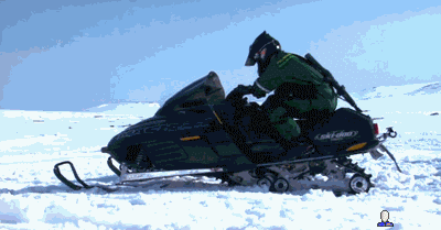 Snowmobile GIF