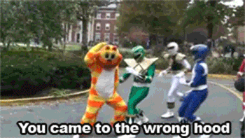 Power Rangers Beat GIF