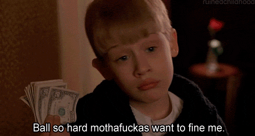 Home alone GIF