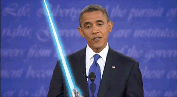 Obama Jedi GIF